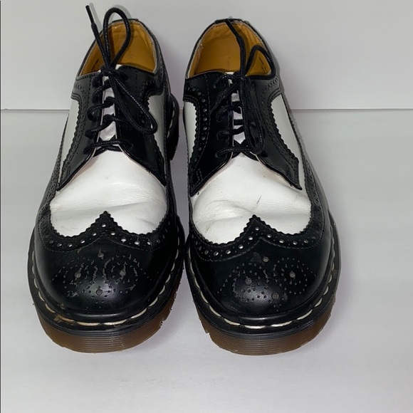 black white wingtips